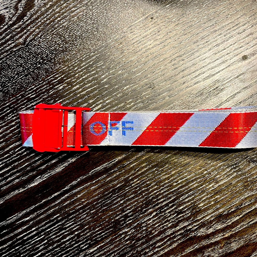 Off white all size adjustable belt